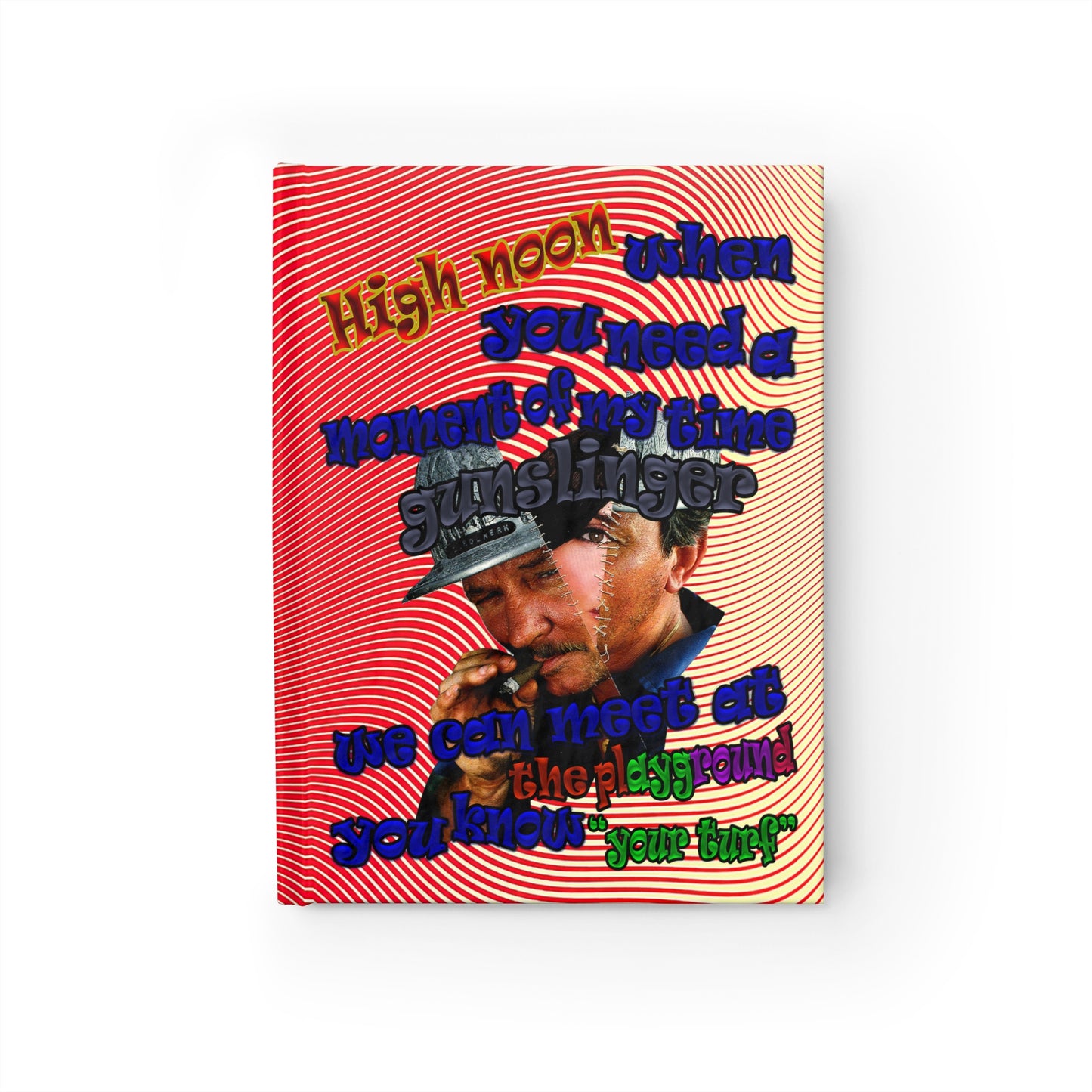 high noon - journal-blank (yellow-orange wave)