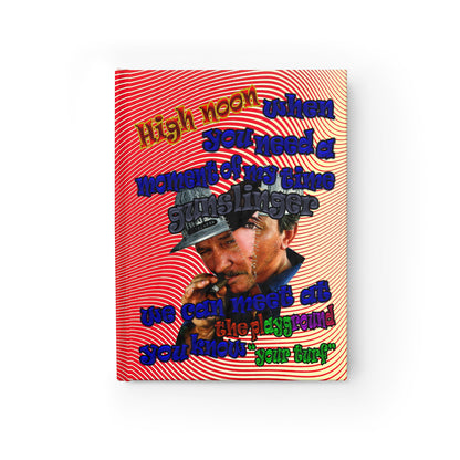 high noon - journal-blank (yellow-orange wave)