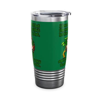 turtle race - Ringneck Tumbler, 20oz (dark green)