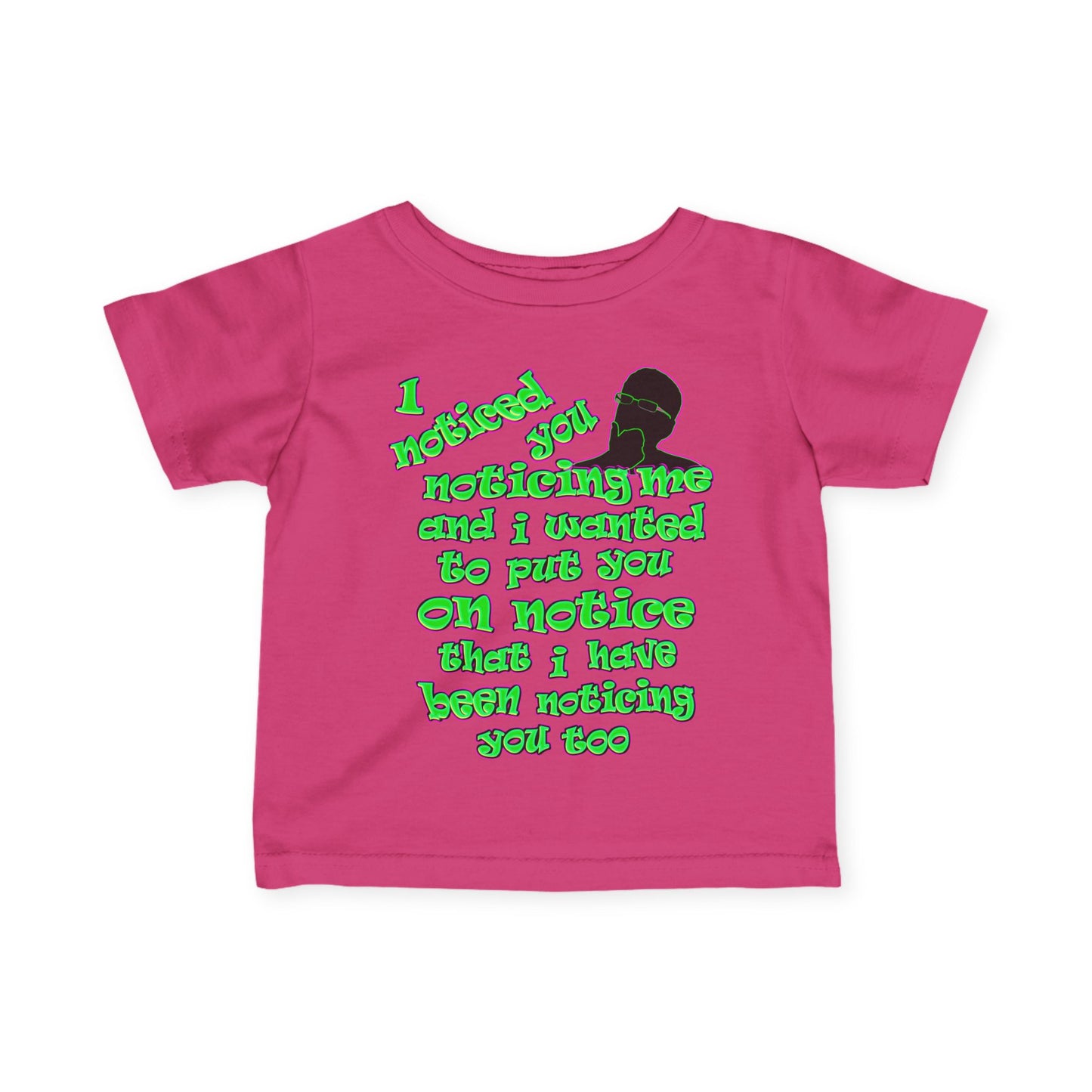 noticed you noticing - Infant Fine Jersey Tee