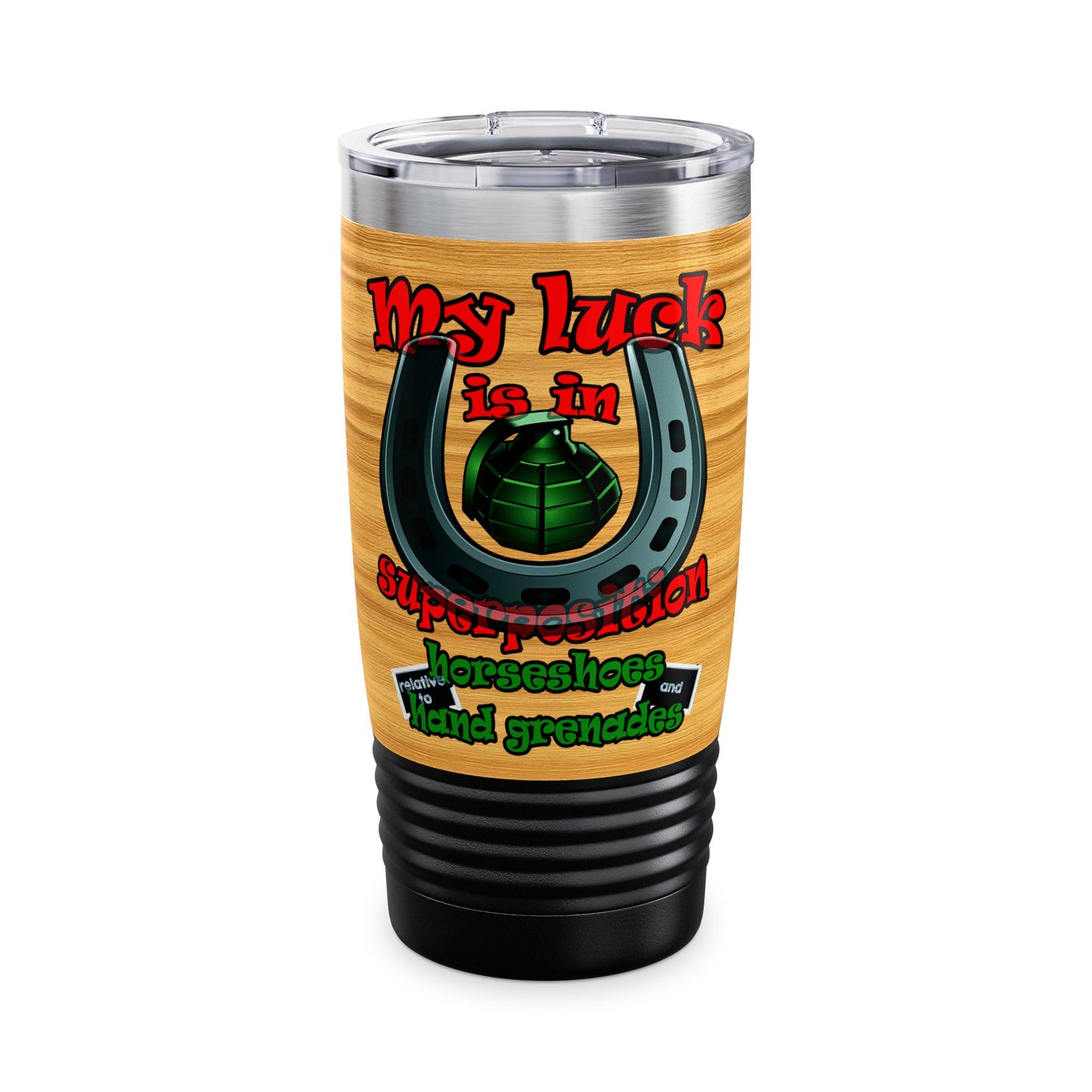 my luck - Ringneck Tumbler, 20oz (butterscotch wood finish)
