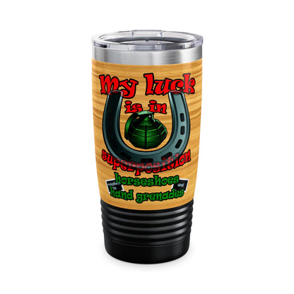 my luck - Ringneck Tumbler, 20oz (butterscotch wood finish)