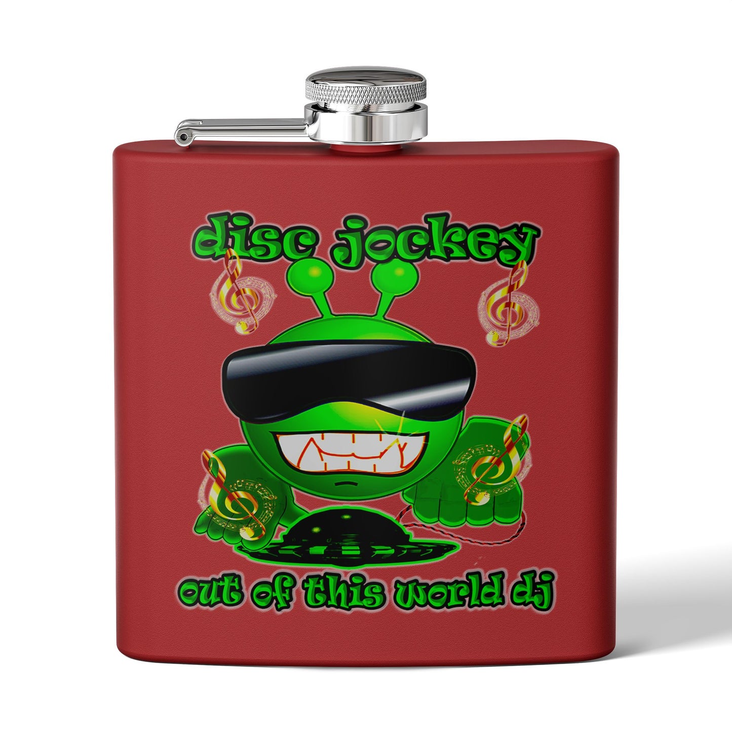 disc jockey - Stainless Steel Flask