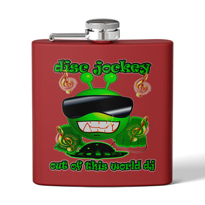 disc jockey - Stainless Steel Flask