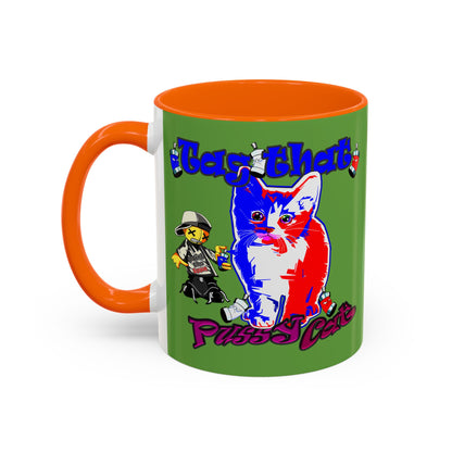 tag that - Accent Mug (green)