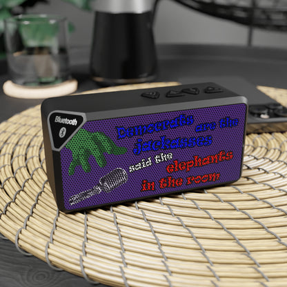 donkeys and elephants - Jabba Bluetooth Speaker (purple)