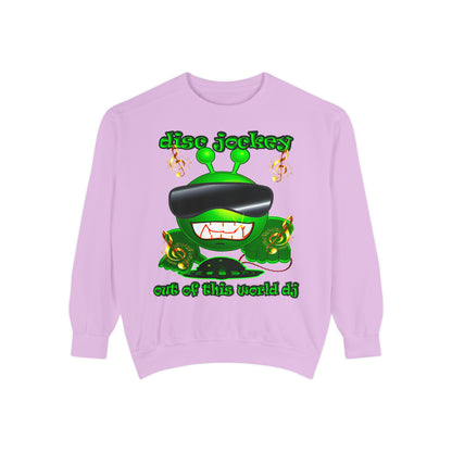 disc jockey - Unisex Garment-Dyed Sweatshirt