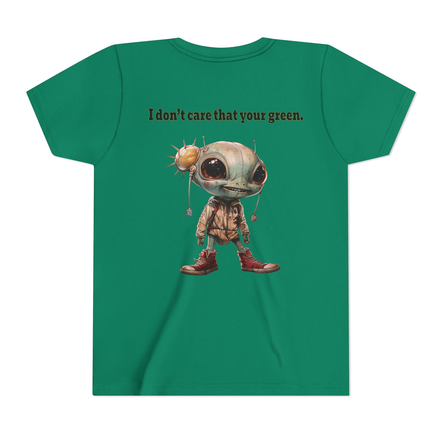 I don't care that your grey - Youth Short Sleeve Tee