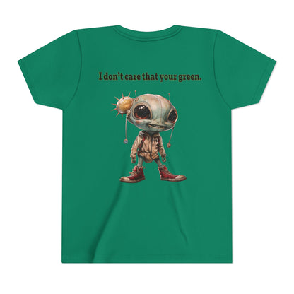 I don't care that your grey - Youth Short Sleeve Tee