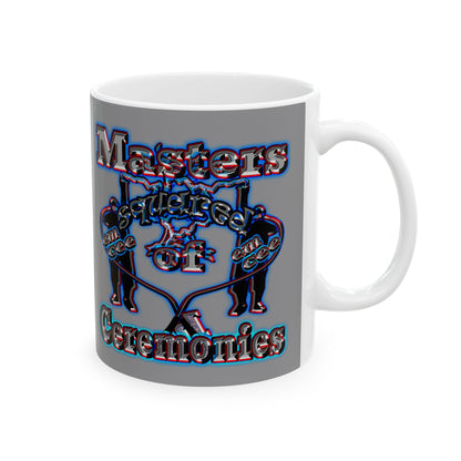 em cee squared - White Mug (grey)