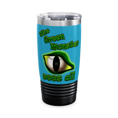 green monster - Ringneck Tumbler, 20oz (turquoise)