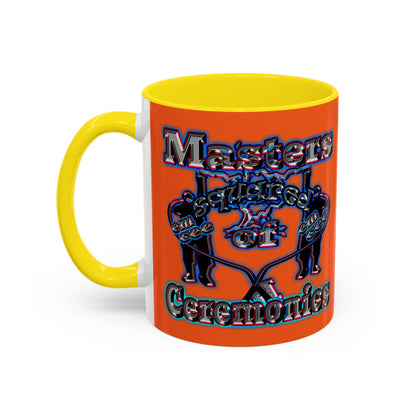 em cee squared - Accent Mug (orange)