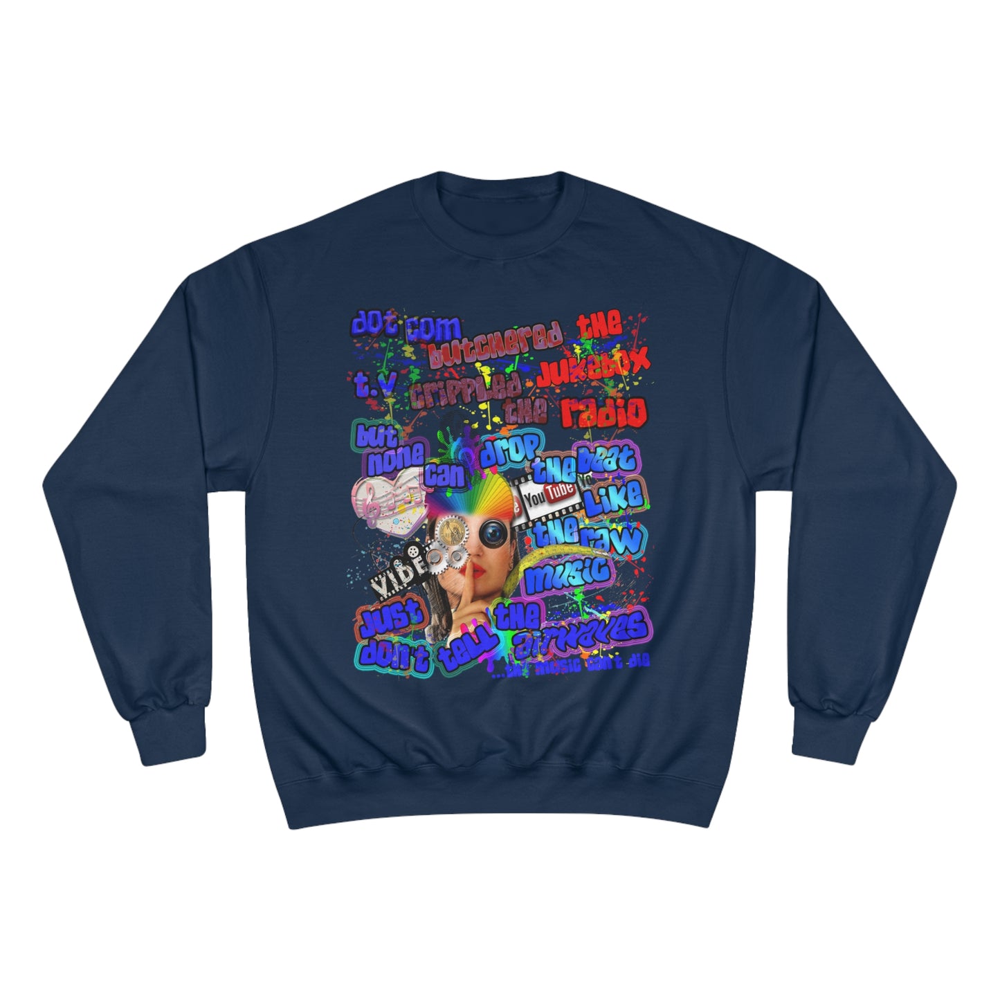drop the beat - Champion Sweatshirt