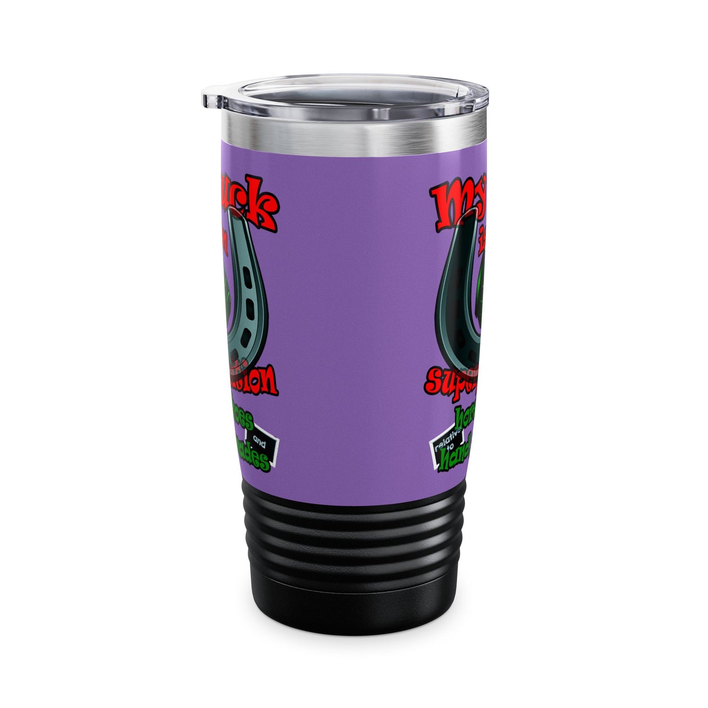 my luck - Ringneck Tumbler, 20oz (light purple)