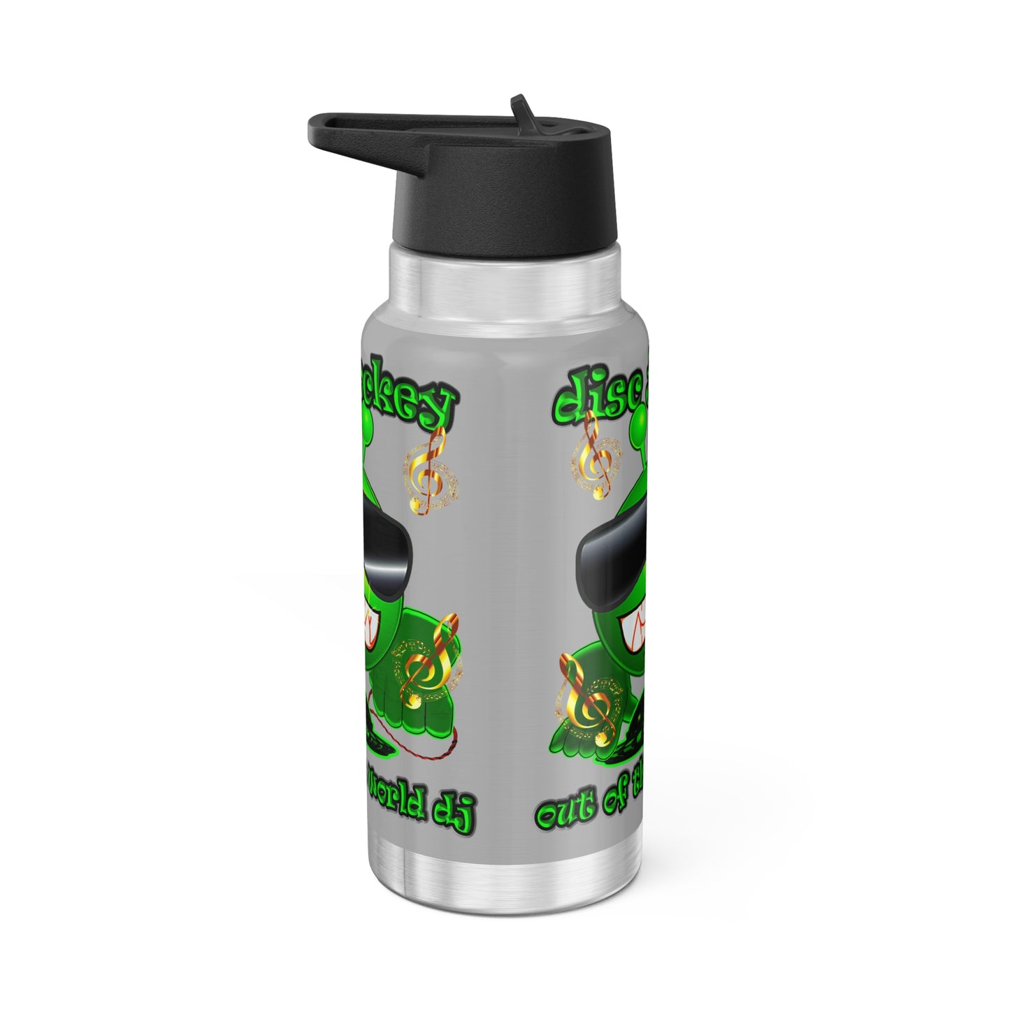 disc jockey - Gator Tumbler, 32oz (light grey)