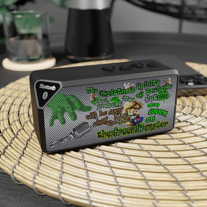 christmas spirits of boston - Jabba Bluetooth Speaker (brushed nickel)