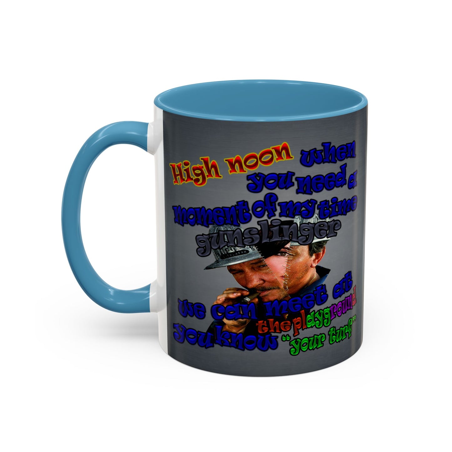 high noon - Accent Mug (grey-light grey)