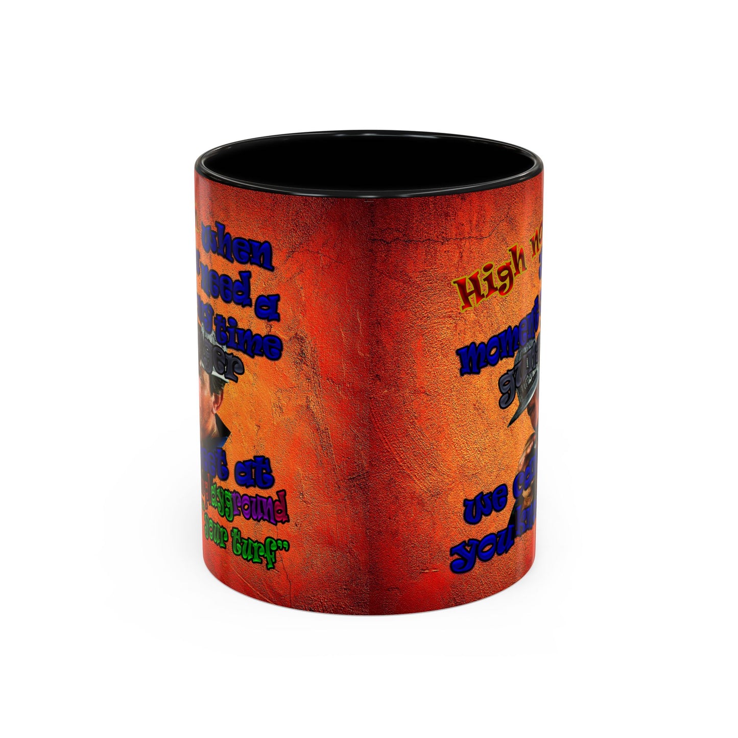 high noon - Accent Mug (burnt orange)