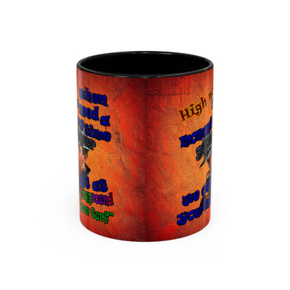 high noon - Accent Mug (burnt orange)