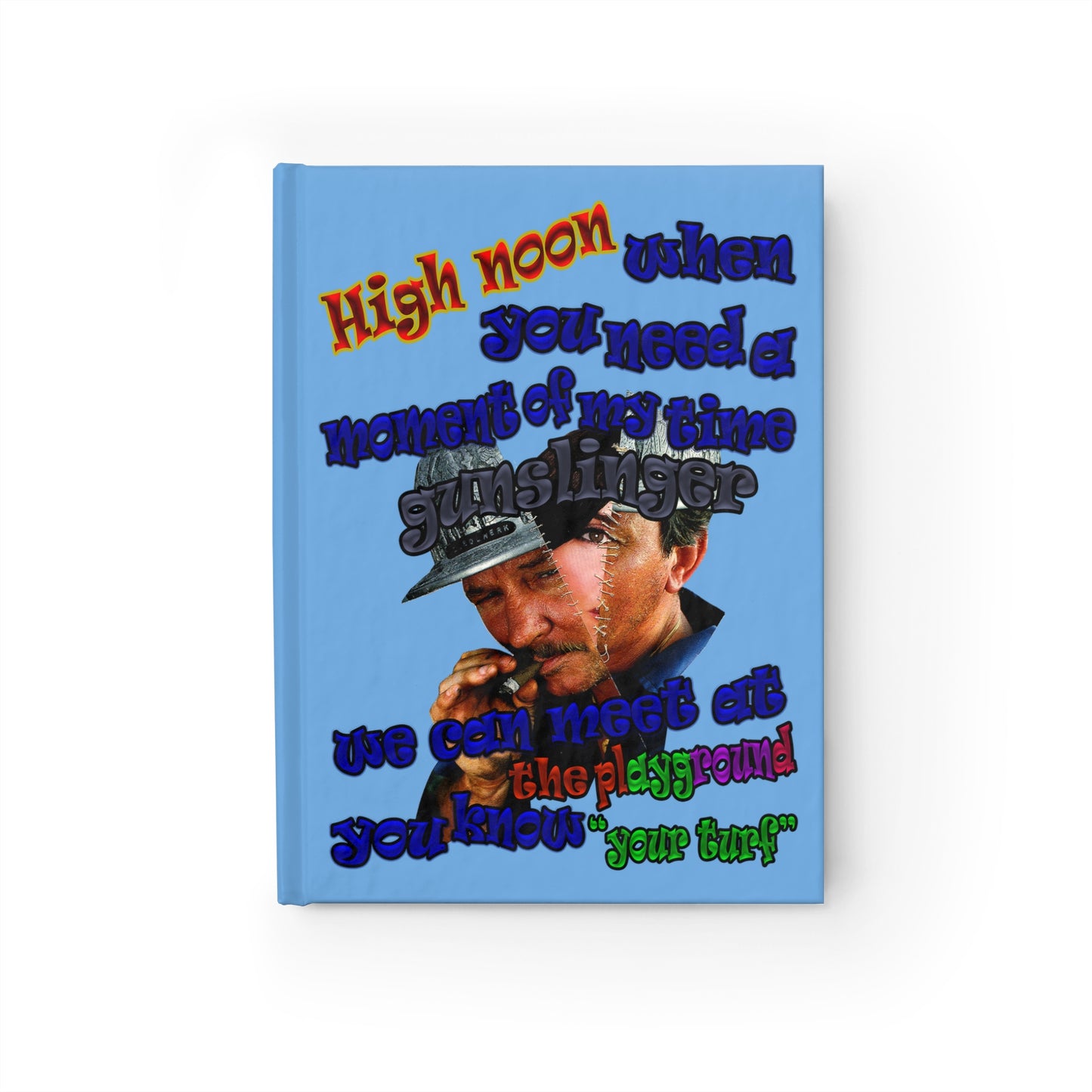high noon - journal-lined (light blue)