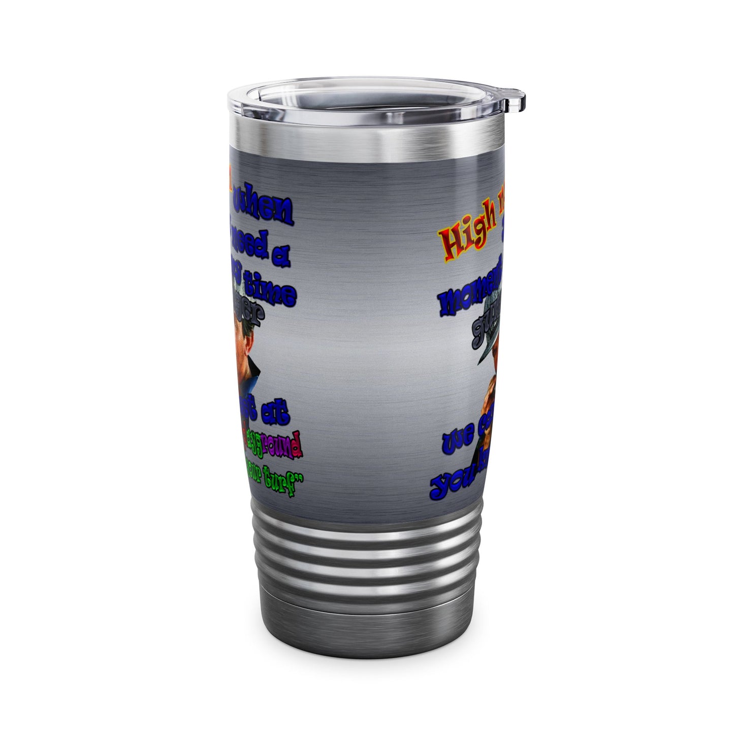 high noon - Ringneck Tumbler, 20oz (brushed nickel)