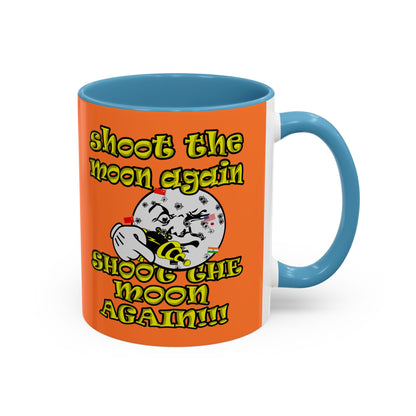 shoot the moon again - Accent Mug (crusta)