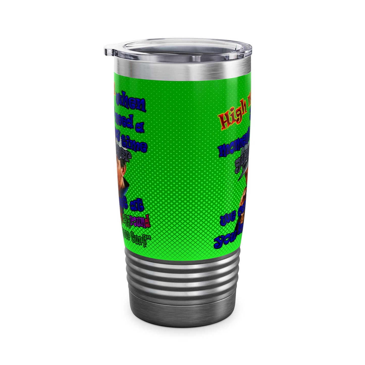 high noon - Ringneck Tumbler, 20oz (logo green)