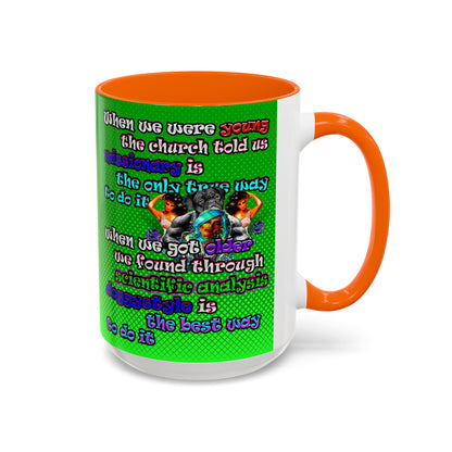 doggystyle - Accent Mug (logo green)