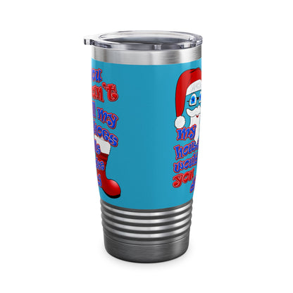 santa's shoes - Ringneck Tumbler, 20oz (turquoise)