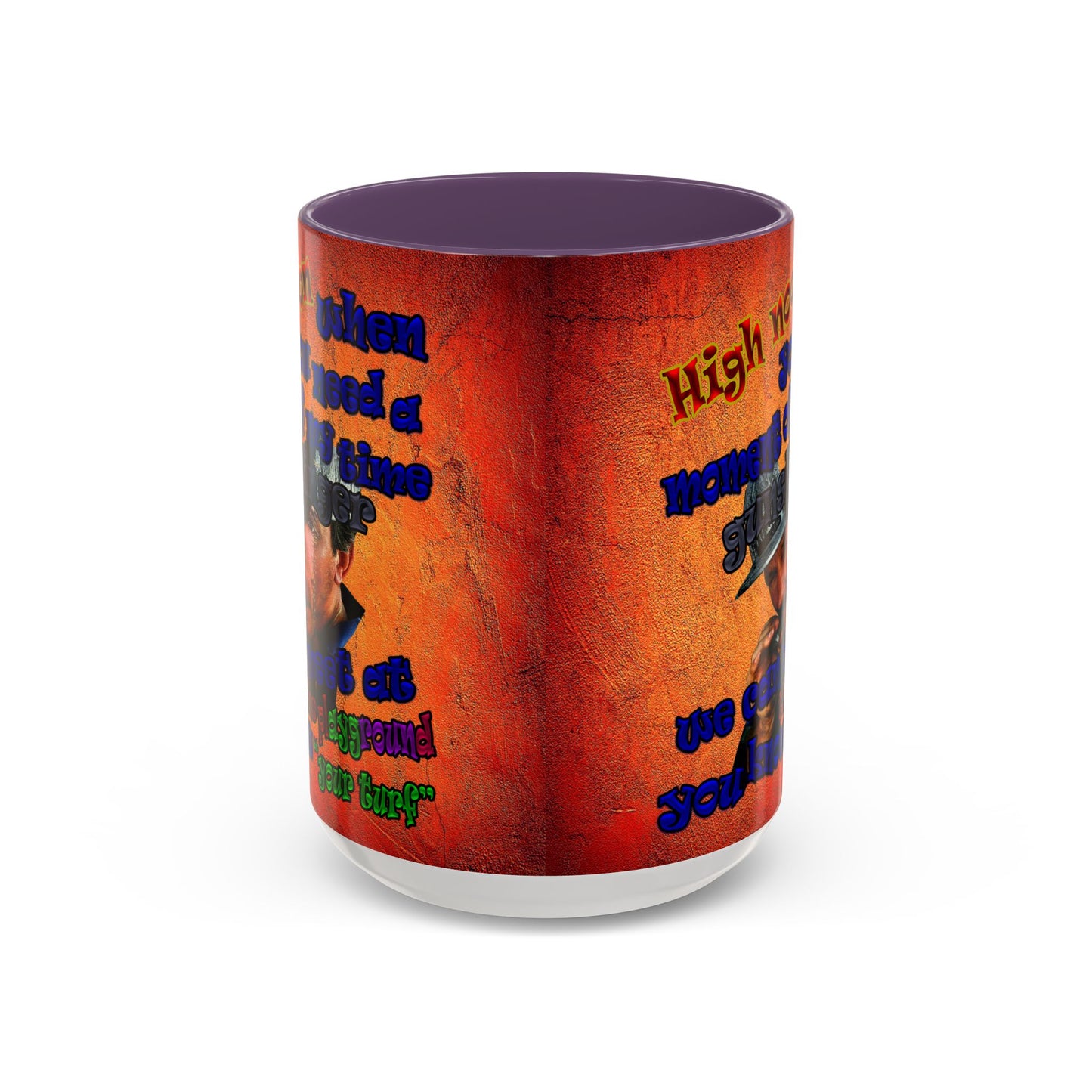 high noon - Accent Mug (burnt orange)