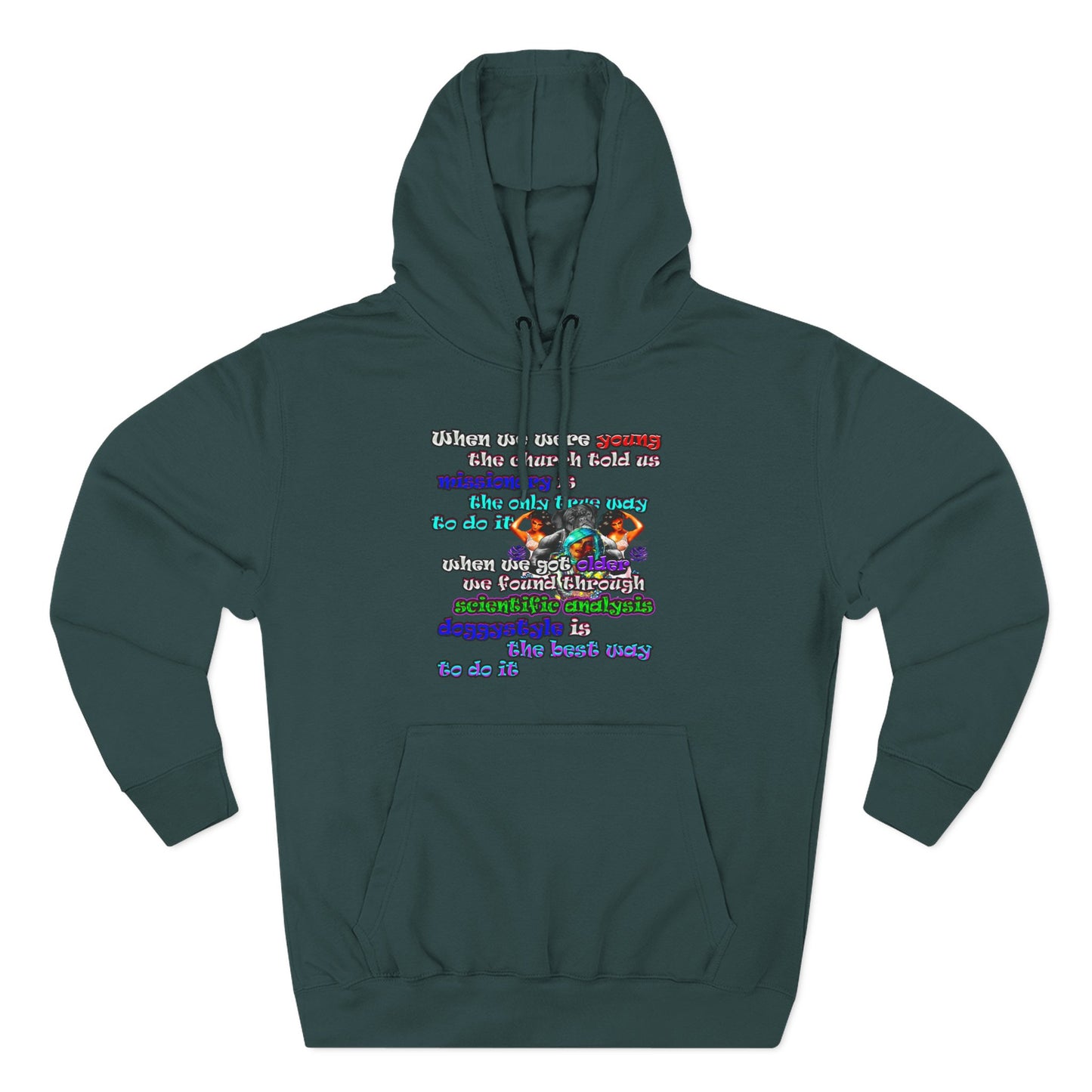 doggystyle - Three-Panel Fleece Hoodie