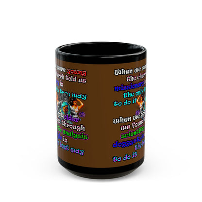 doggystyle - Black Mug (brown)