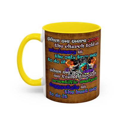 doggystyle - Accent Mug (brown papyrus)