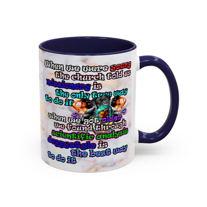 doggystyle - Accent Mug (white marble)