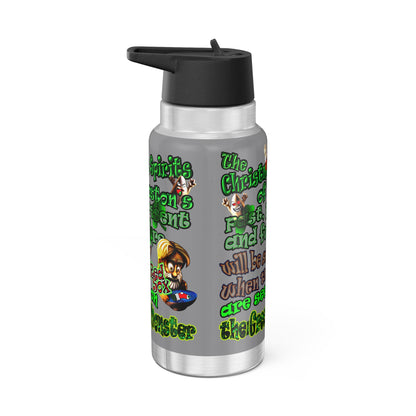 christmas spirits of boston - Gator Tumbler, 32oz (grey)