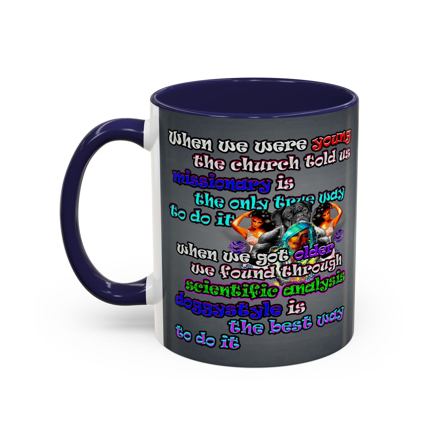 doggystyle - Accent Mug (grey-light grey)