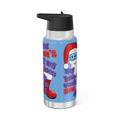 santa's shoes - Gator Tumbler, 32oz (light blue)
