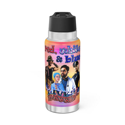 rw&b lives matter - Gator Tumbler, 32oz  (color blur)