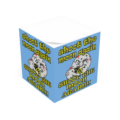 shoot the moon again - note cube (light blue)