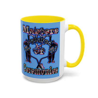 em cee squared - Accent Mug (light blue)