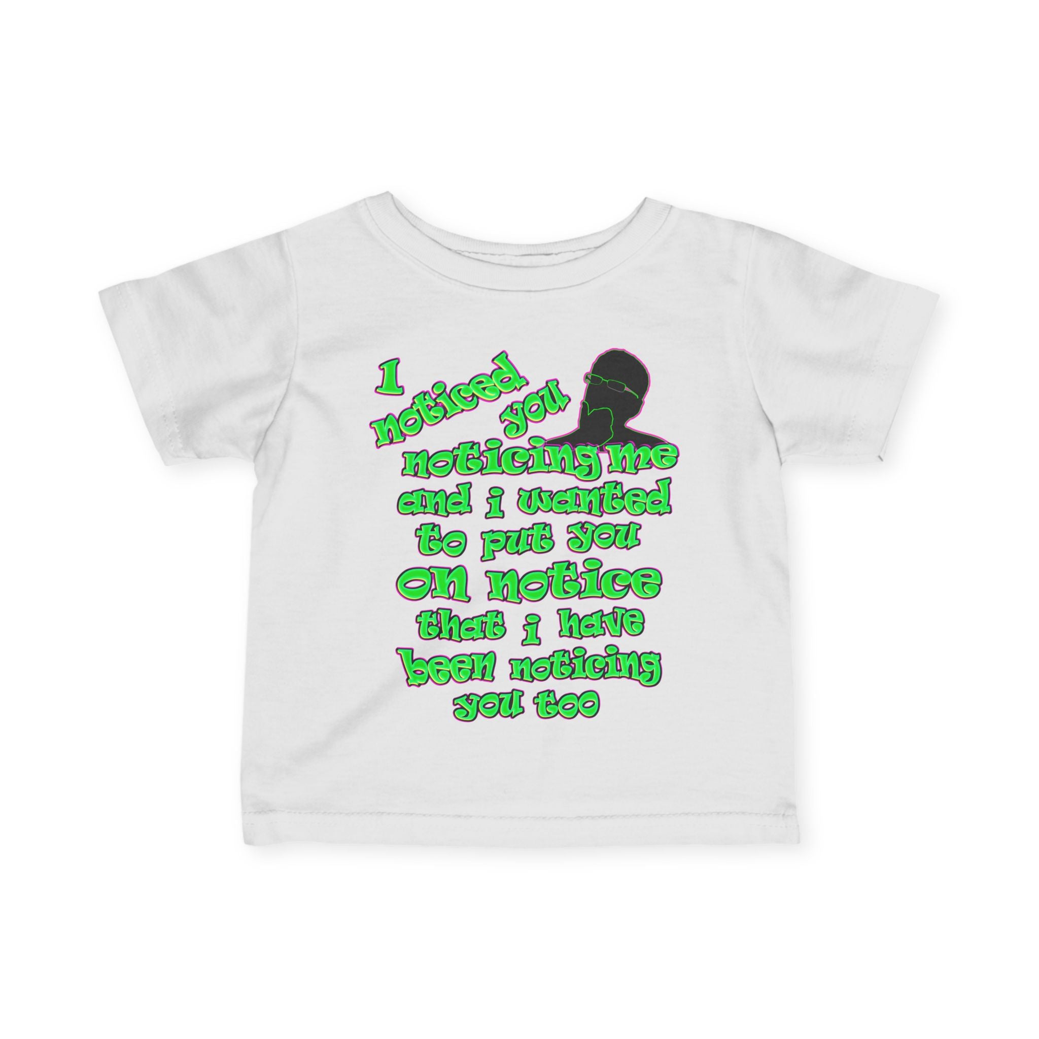 noticed you noticing - Infant Fine Jersey Tee