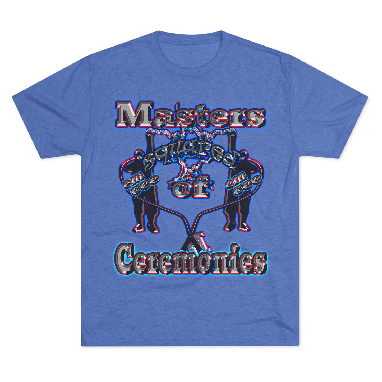 em cee squared - Unisex Tri-Blend Crew Tee