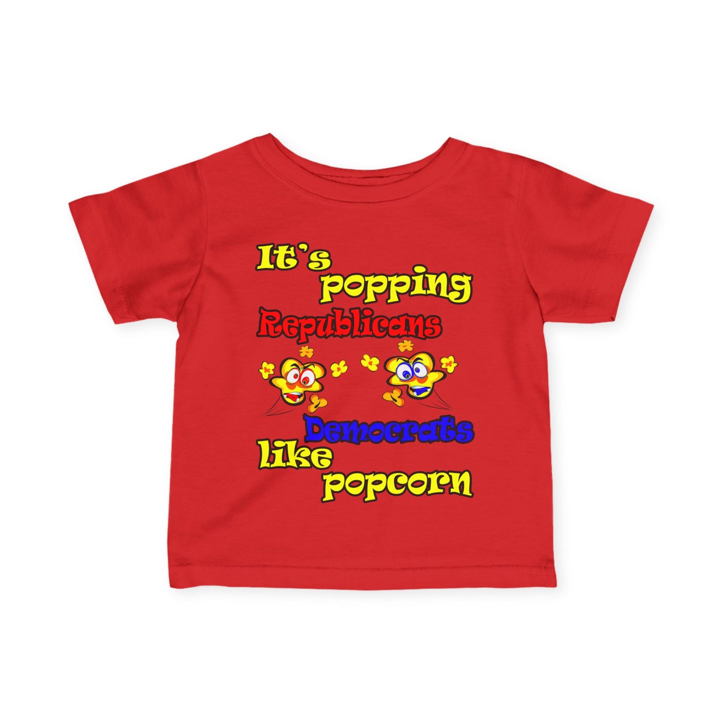 popping like popcorn - Infant Fine Jersey Tee