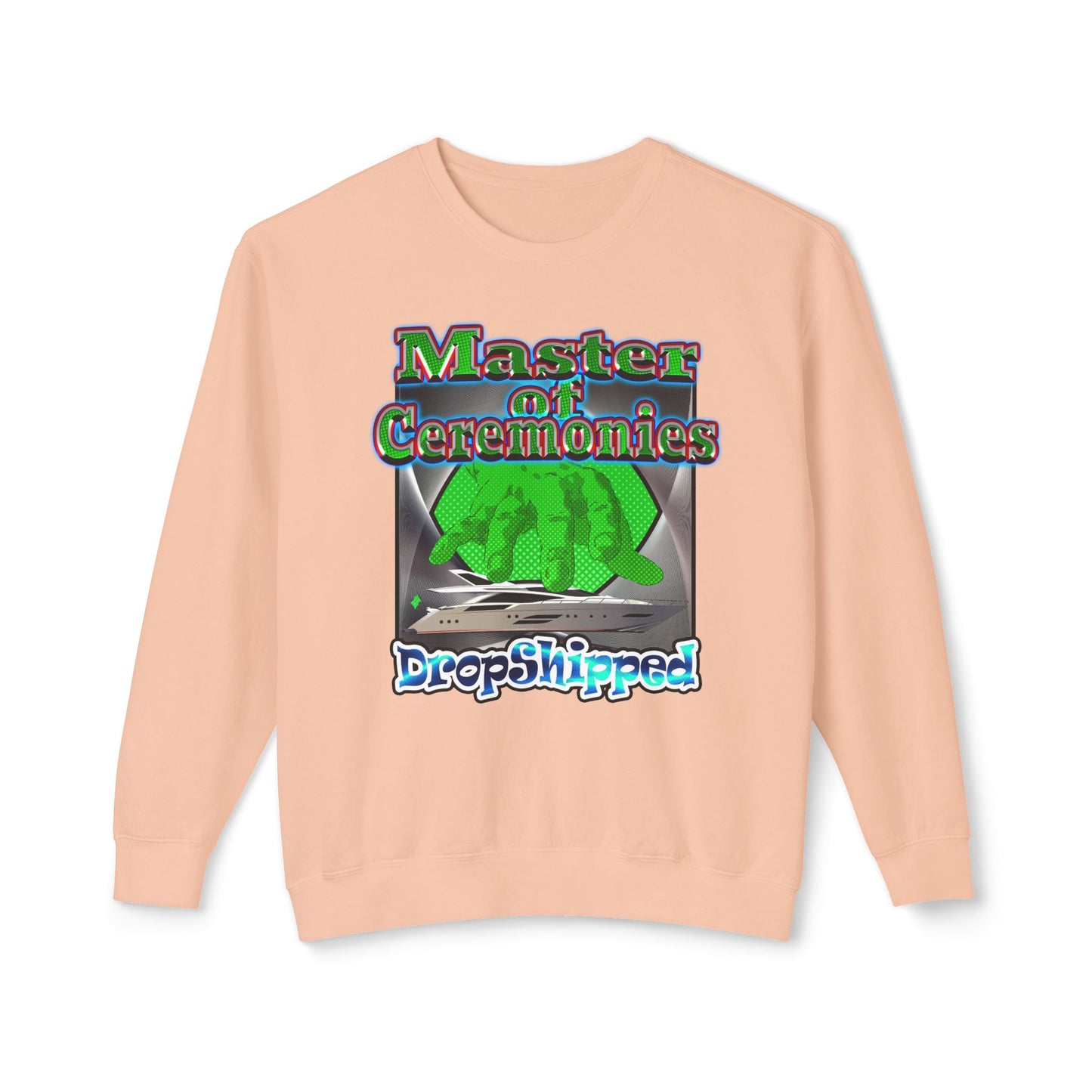 logo - Unisex Lightweight Crewneck Sweatshirt
