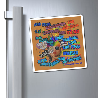 drop the beat - Magnets - (light brown)