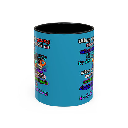 doggystyle - Accent Mug (turquoise)