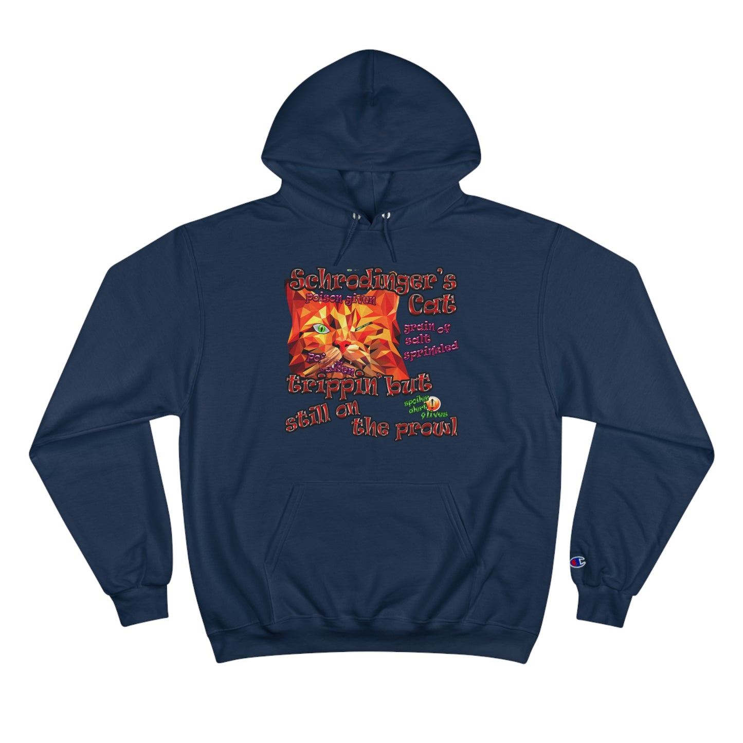 schrodinger's cat - Champion Hoodie