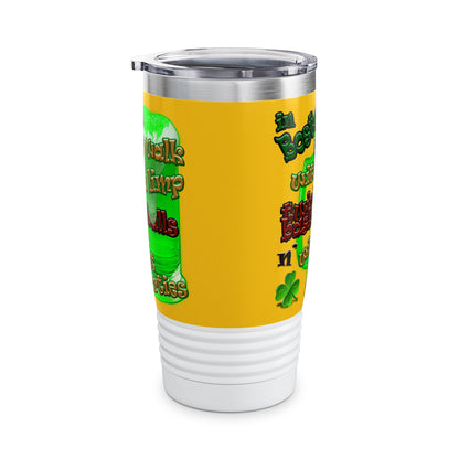 celtics logo - Ringneck Tumbler, 20oz (yellow)