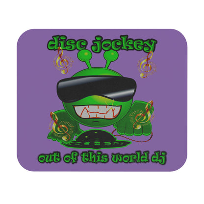 disc jockey - Mouse Pad (Rectangle) (light purple)