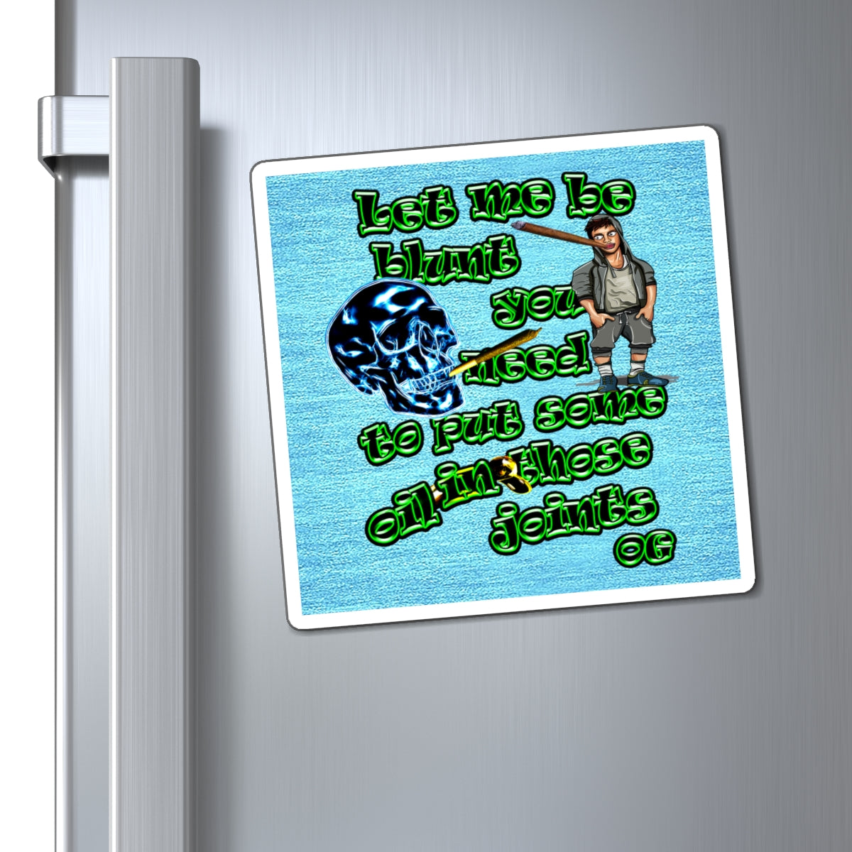og - Magnets - (faded blue)
